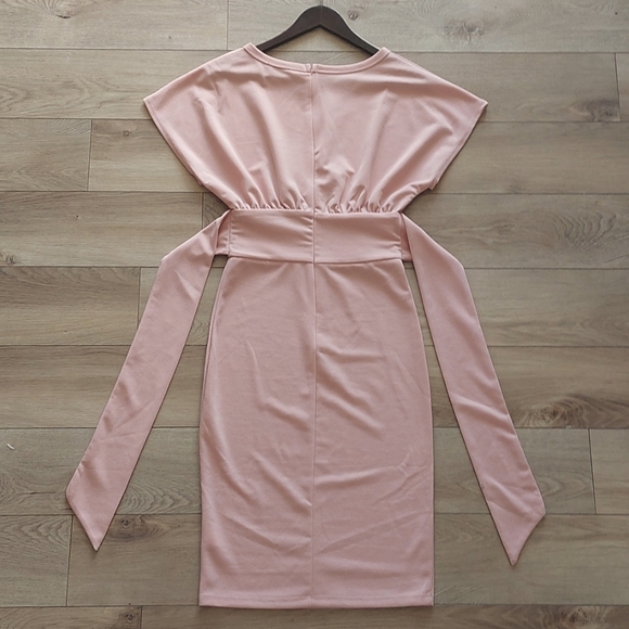 SHEIN Pink Midi Dress - Picture 2 of 9